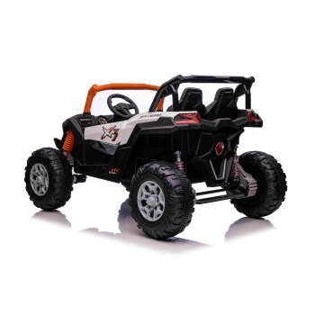 Duży Buggy dla dzieci UTV X3 Off-Road 2-osobowy 4 x 200W Pomarańczowy BBH-028.POM